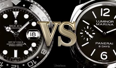 rolex vs panerai review|Panerai watch alternative.